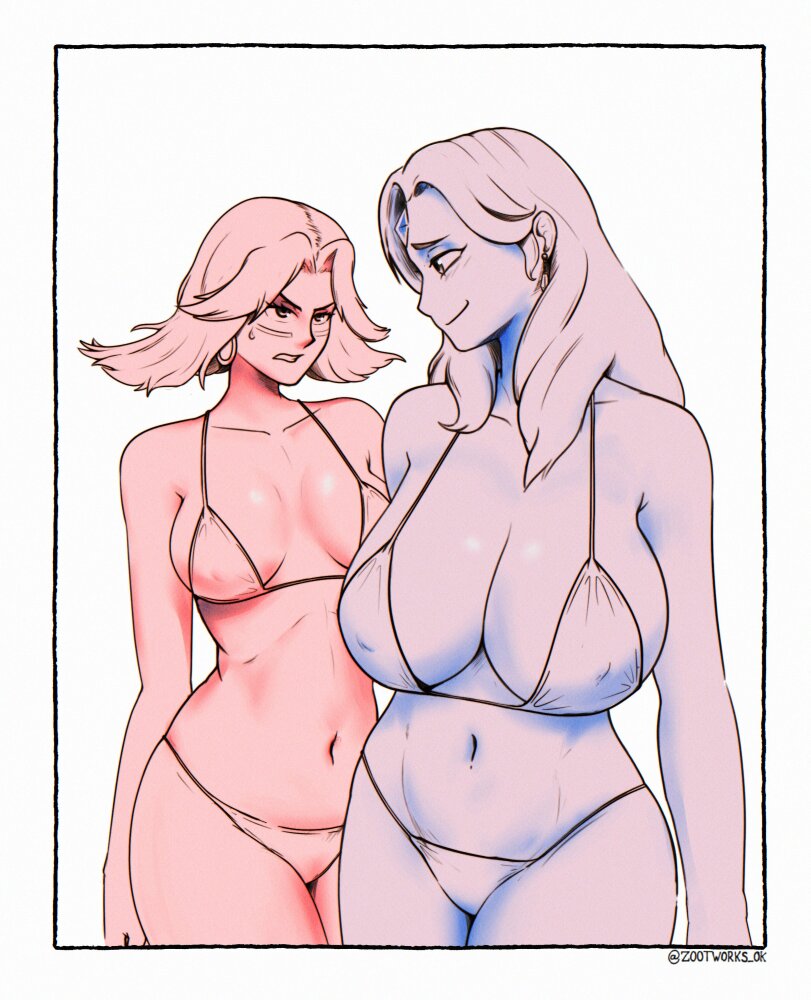 zoot,Crystal Maiden,Crystal Maiden, Rylai, CM,,Dota,Dota 2, Дота, Дота 2, Defence of the Ancients,фэндомы,Lina,Lina,Dota Ero,Dota Эротика, Дота Эротика,breast envy